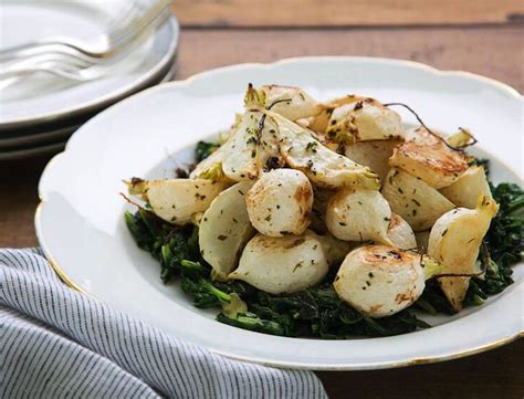 Brown Butter Roasted Turnips And Greens Recipe Goop