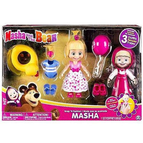 Masha And The Bear Snap N Fashion Playset Masha 1880085144