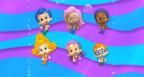 The show features a group of small underwater children, similar to mermaids. Molly Oona Gil Nonny Mr Grouper Goby Bubble Puppy | Hot ...