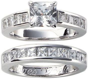 Fingerhut bridal sets / fingerhut bridal sets fingerhut sterling silver square cz 2 pc bridal set wedding set or bridal set traditional 3 piece rings consists of an engagement ring a wedding. Pin on Catalog Spree Pin to Win