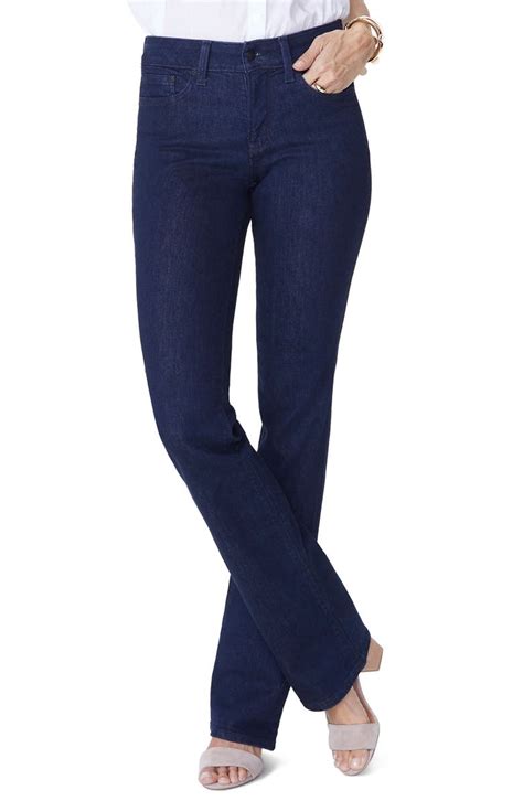 Nydj Barbara High Waist Stretch Bootcut Jeans Regular And Petite