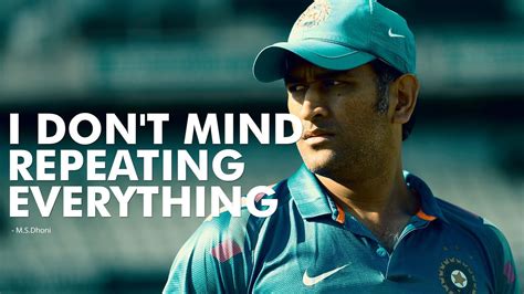 Ms Dhoni Words Hd Dhoni Wallpapers Hd Wallpapers Id 78183