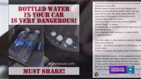 Verify Is Bottled Water Safe To Drink After Being Left In A Hot Car