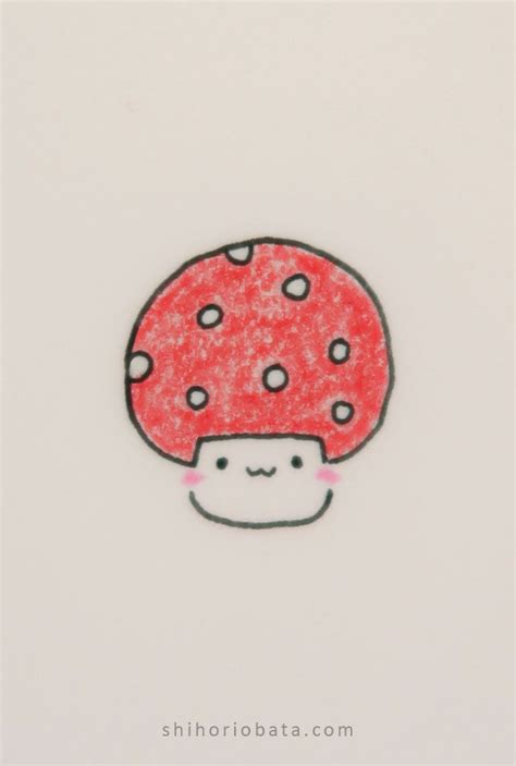 20 Easy Mushroom Drawing Ideas