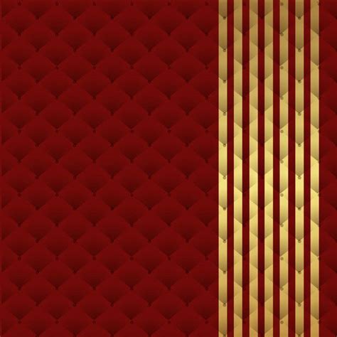 Gold And Red Background Design