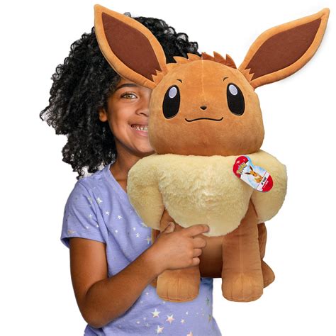 Buy Pokemon Eevee Giant Plush 24 Inch Adorable Ultra Soft Life Size Plush Toy Perfect For