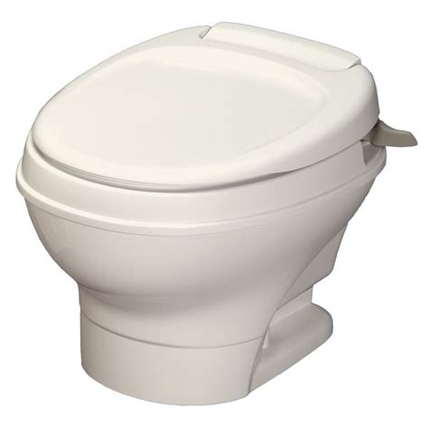 Thetford Aqua Magic V Rv Toilet Hand Flush Low Profile Parchment