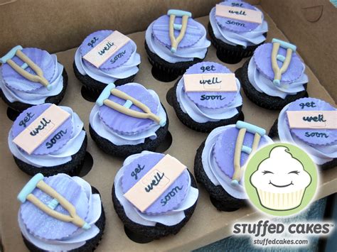 Stuffed Cakes Get Well Soon Cupcakes