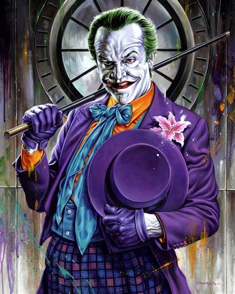 The Joker Tim Burtons Batman Joker Art Batman Joker Art Batman