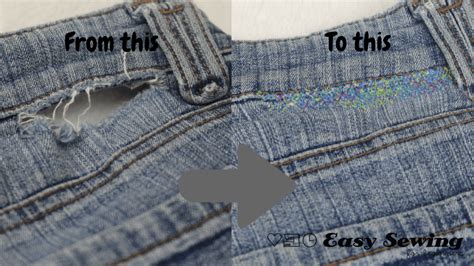 How To Mend Rips In Clothes Easy Sewing For Beginners