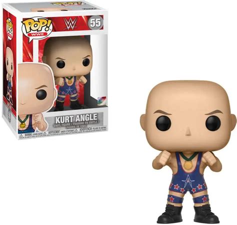 Funko WWE Wrestling POP WWE Kurt Angle Vinyl Figure 55 Ring Gear ToyWiz