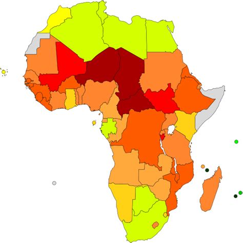 List Of African Countries By Human Development Index Facts For Kids