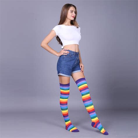 Sexy Thigh High Over The Knee Cotton Long Socks Best Crossdress