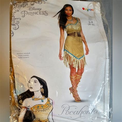 disguise other disney disguise adult pocahontas costume with wig