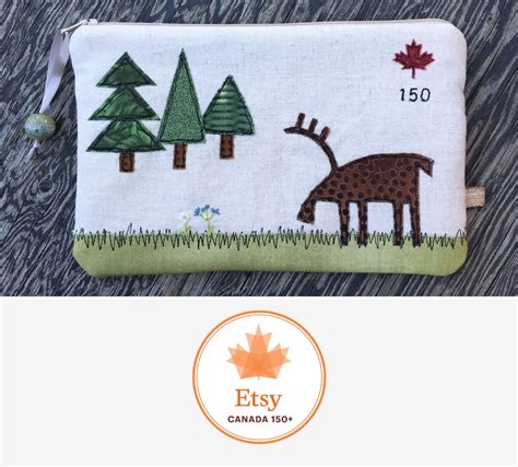 items-similar-to-travel-pouch-canada-maple-leaf-outdoor-on-etsy-travel-pouch,-pouch,-canada-150