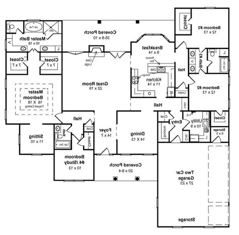 1 Story House Plans With Basement Benefits And Design Ideas House Plans