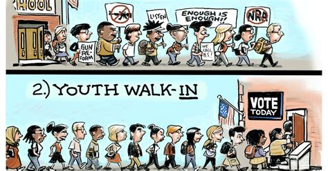 Sack Cartoon Student Activism