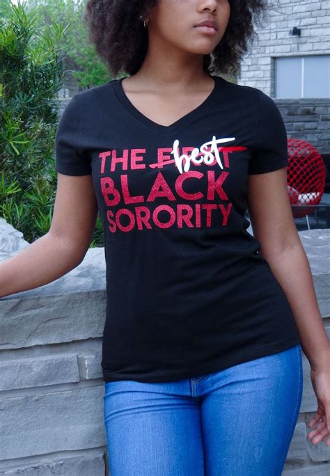 The Best Black Sorority Delta Sigma Theta T Shirt Etsy