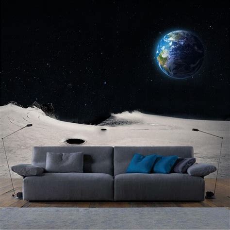 Beibehang 3d Stereoscopic Television Sofa Living Room Bedroom Mural
