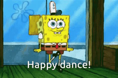 Spongebob Dancing The Happy Dance 