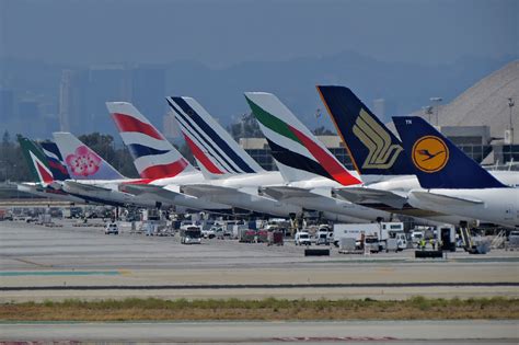 Lax Lineup Can You Recognize All The Airlines And Aircraft Types