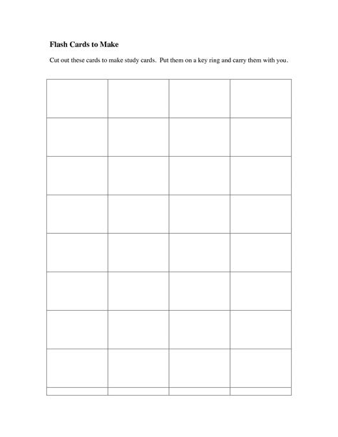 Printable Blank Flashcards Carlynstudio In Free Printable Flash Cards