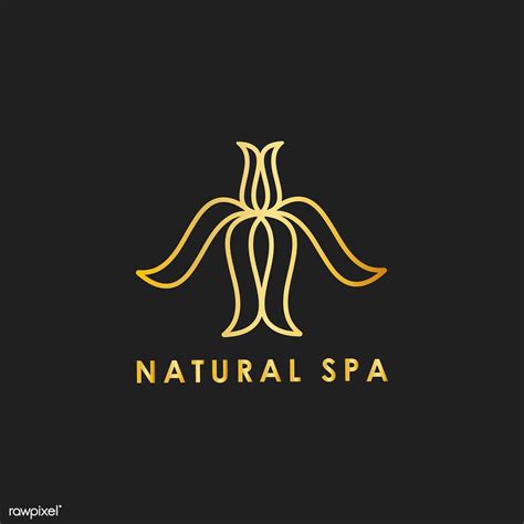 Natural Spa Design Logo Vector Premium Image By Aew