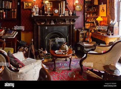 London England Jul 22 2016 Main Living Room Of The Sherlock Holmes