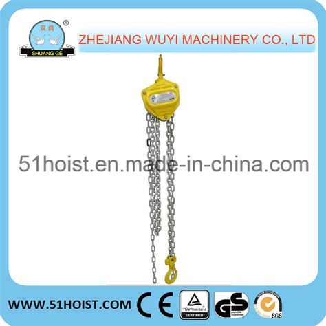 Hs J Type Ton Manual Chain Block China Manual Chain Block And Chain Block