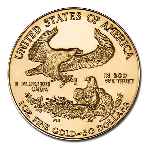 1990 American Gold Eagle 1oz Uncirculated Golden Eagle Coins