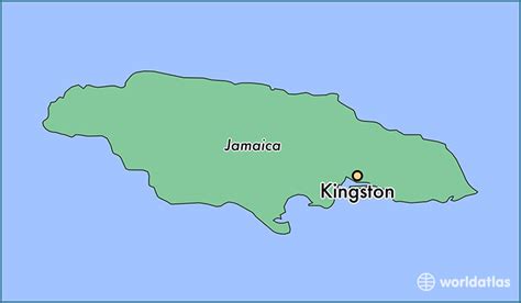 Where Is Kingston Jamaica Kingston Kingston Map