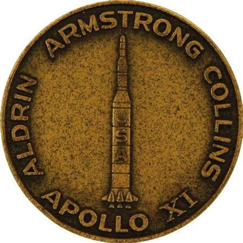 Learn vocabulary, terms and more with flashcards, games and terms in this set (41). Apollo 11 Bronze Medallion
