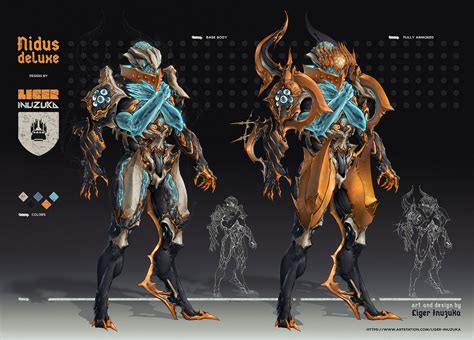 Actualités, annonces et règles du forum. Warframe: Nidus Deluxe Skin by Liger-Inuzuka on DeviantArt