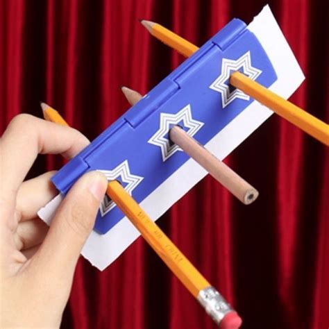 CUBBY Easy To Do Magician Super Power Pencil Penetration Coins Stage