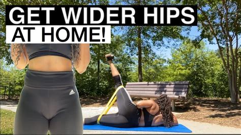 Tone Grow Side Booty Get Wider Hips At Home Resistance Band