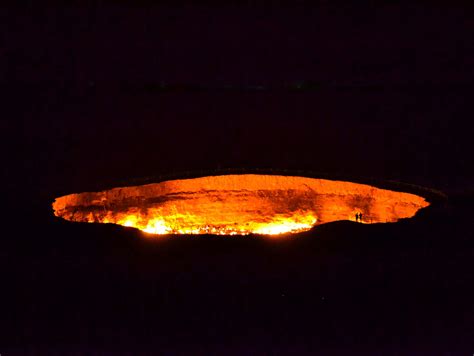 The Darvaza Gas Crater