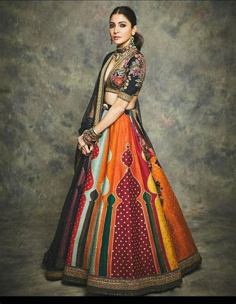 Multi Color Lehenga Navratri Designer Lehenga Indian Lehenga Etsy Israel