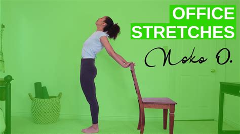 Office Stretches For People Who Sit All Day Youtube