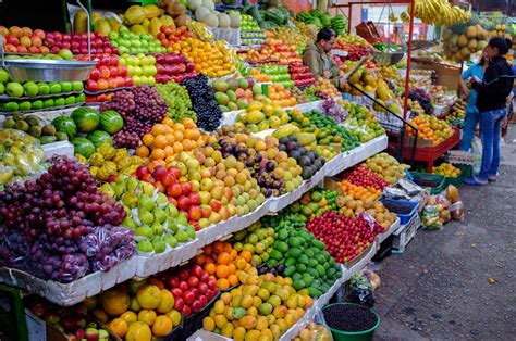 Farmers Market Finds Fruits Of Colombia — Polka Dot Socks