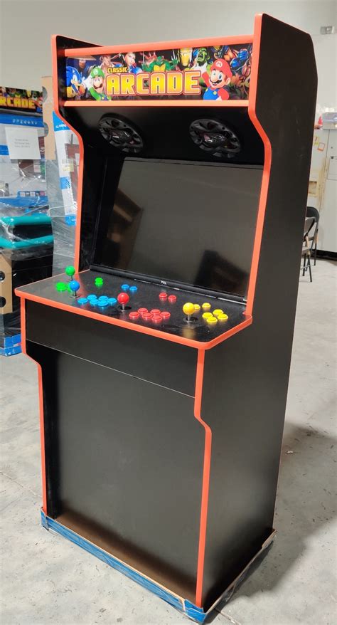 4 Player Retro Arcade Cabinet Full Size Slim Arcade Machine | Etsy