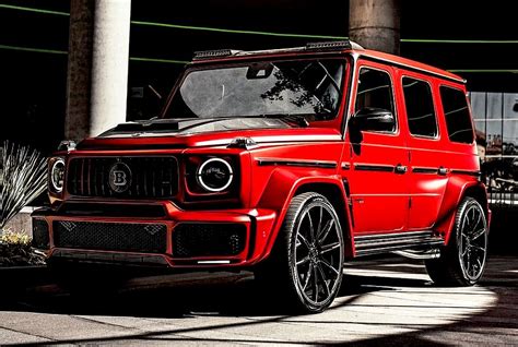 2021 Mercedes Amg G63 Brabus 700 Red And Black Specs