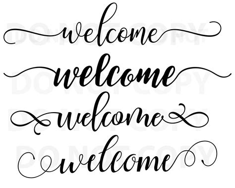 Download Welcome Sign SVG Bundle, Quotes svg file for cricut ...