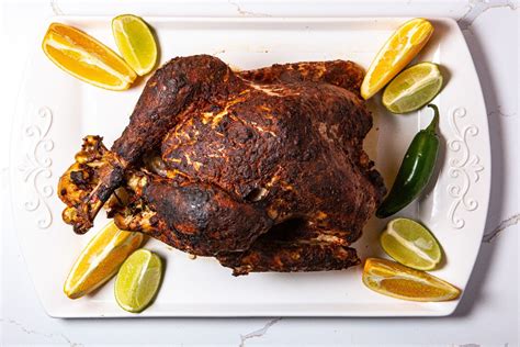 Mexican Turkey Poached And Roasted W Spicy Adobo Sauce