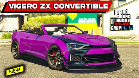 Vigero Zx Convertible New Dlc Car Best Customization And Review Gta 5