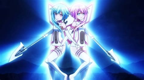 White Sister Power Suit Pretty Glow Dual Sweet Double Duo Nice Anime Hd Wallpaper Peakpx