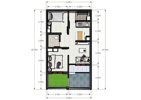 Poin menarik dari idea rumah type 60 1 lantai denah minimalis adalah. Denah Rumah Type 36/60 1 Lantai - Rumah Type 36 Pengertian ...