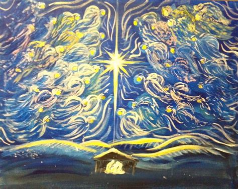 Van Gogh Presepe Nativity Painting Art Christmas Art