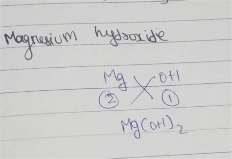😝 Write The Formula For The Compound Magnesium Oxide What Is The Formula For Magnesium Oxide