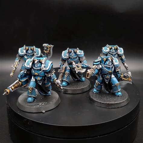 Forgeworld Miniatures Alpha Legion Lernaean Terminators Full Paint
