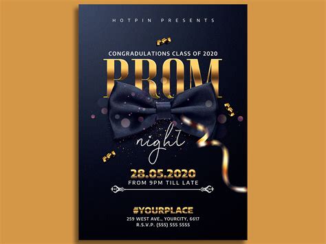 Prom Flyer Template By Hotpin On Dribbble